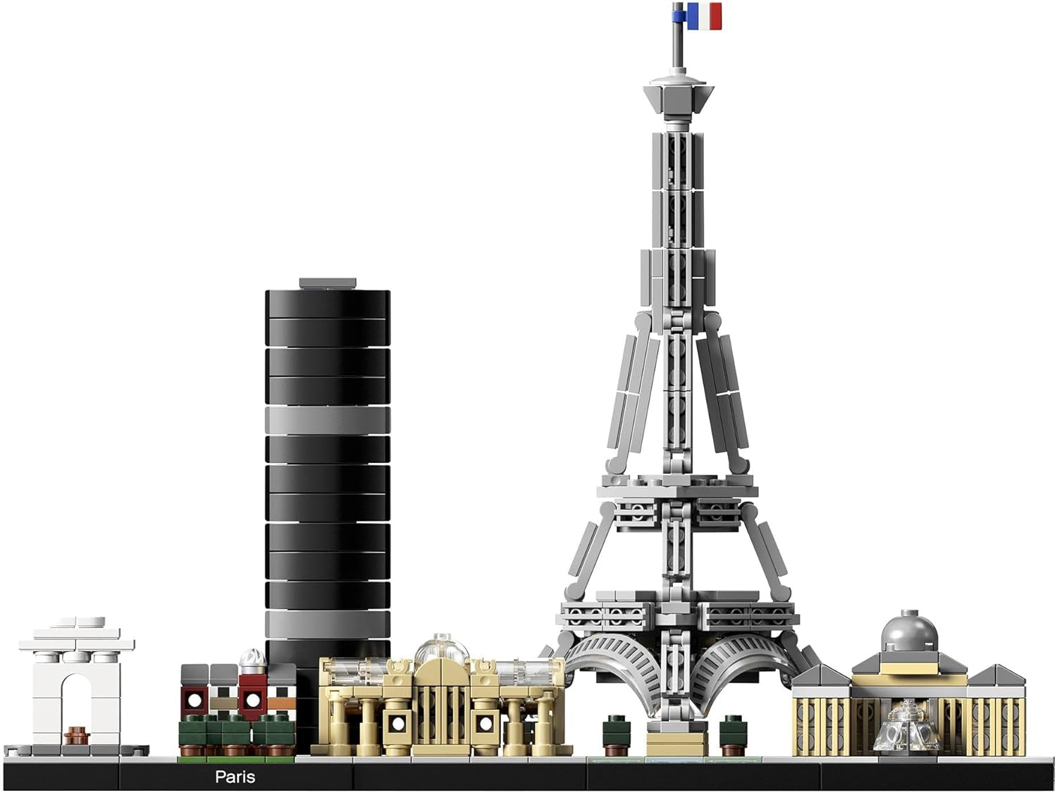 Kit modello LEGO Architecture Parigi, Torre Eiffel, Champs-Élysées e Louvre, Collezione Skyline, Decorazioni per la casa e l'ufficio, Idee regalo per collezionisti, Uomini e donne 21044 Set da costruzione Besuche den LEGO-Store