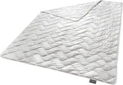 Traumnacht Exklusiv Plapumă ușoară pentru vară Fabricat din 100% mătase sălbatică, certificat Oeko-Tex, fabricat în Germania, greutate de umplere: 550Gr, 135 X 200 Cm Plapumi si pilote Naty Shop