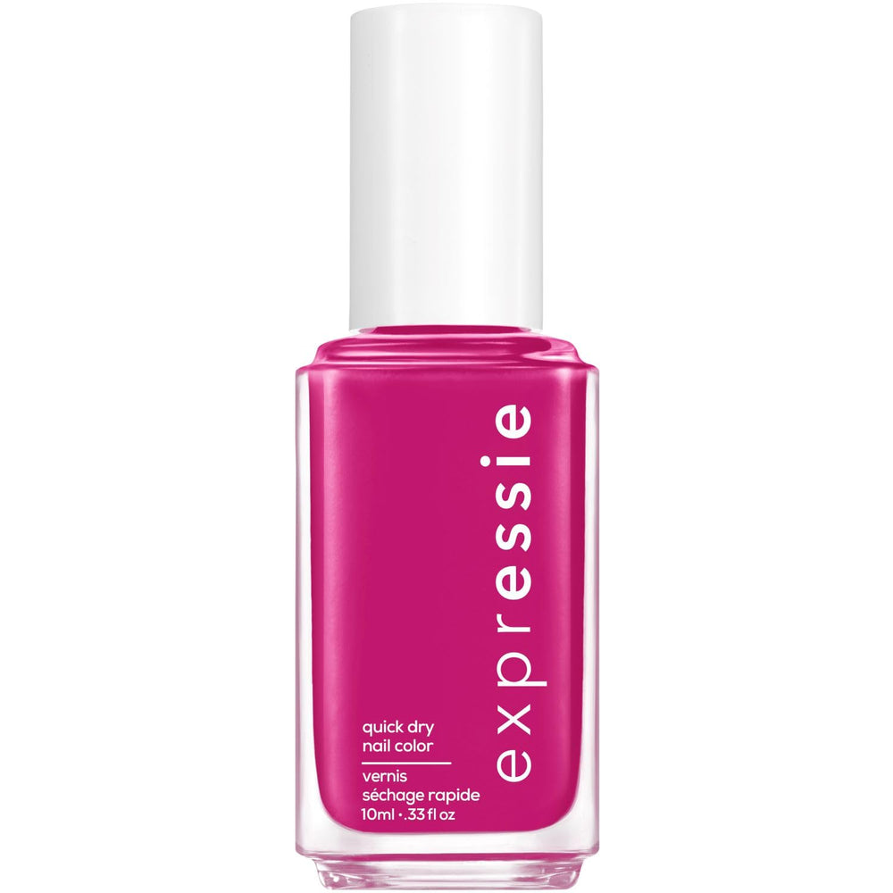 Smalto per unghie Essie ad asciugatura rapida "expression", formula vegana senza ingredienti di origine animale, n. 545 mosse potenti, rosa, 1 x 10 ml