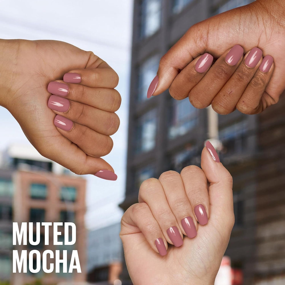 Oja Maybelline New York Super Stay Ink Bonder 932 Muted Mocha – ojă de lungă durată pentru unghii puternice și culoare intensă, 12,3 ml