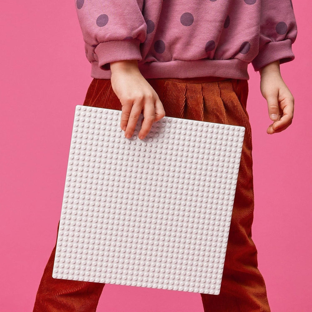 LEGO 11026 Classic Piastra di base quadrata bianca con rientranze 32X32 come set di base Set di costruzione di giocattoli Besuche den LEGO-Store