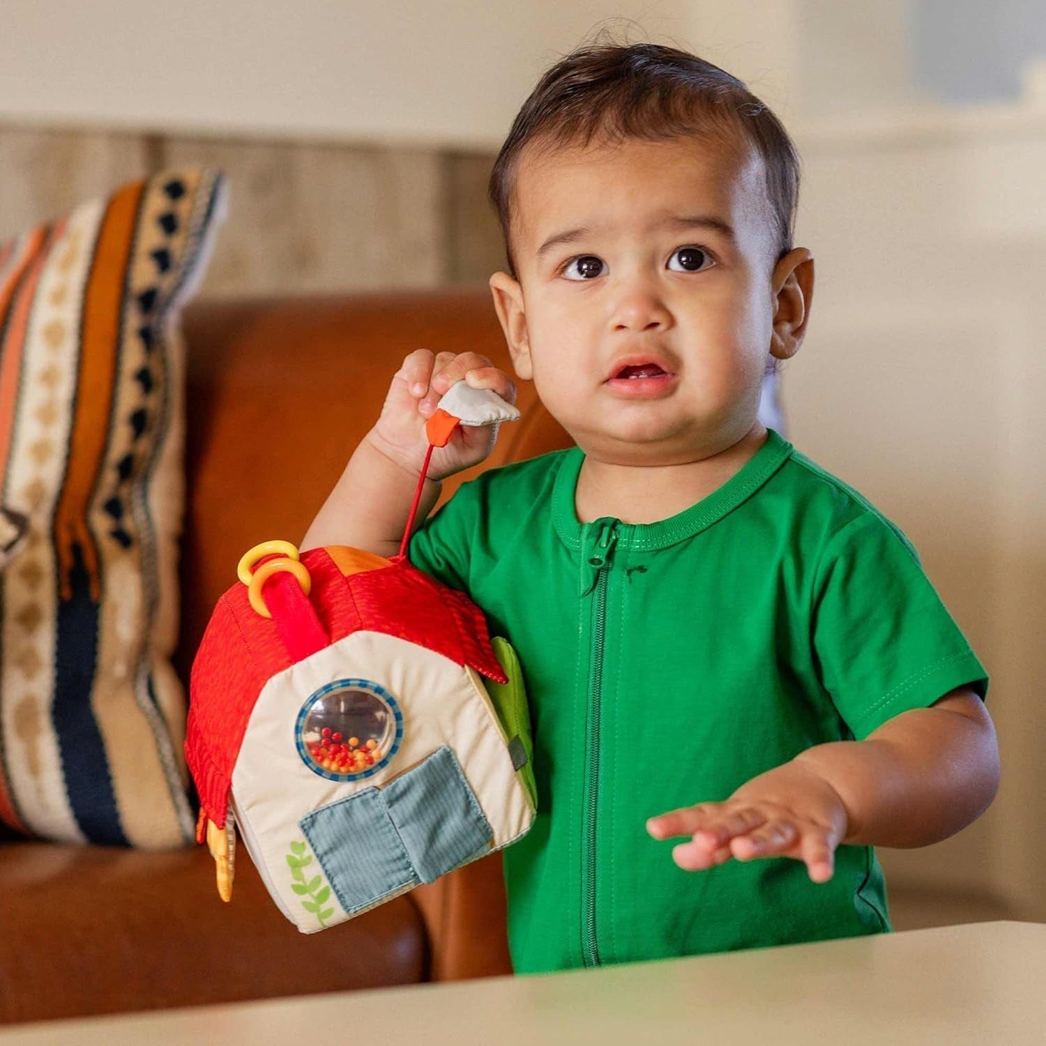 HABA 306383 - Ferma cub de joacă, jucărie multifuncțională de la 6 luni Jucarii Bebe Naty Shop