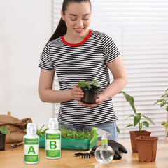 Pezzi di fertilizzante per piante idroponiche, nutrienti per piante idroponiche, fertilizzante idroponico, soluzione nutritiva per piante idroponiche, fertilizzanti idroponici A e B