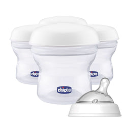 Contenitore per la conservazione del latte Chicco Step up Nuovo Compreso di tettarella in silicone Accessori Alimentazione e Allattamento Bebe Naty Shop