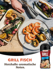 KOTÁNYI Grill Fisch Grillgewürz 80g - Gewürz für Fisch & Meeresfrüchte - Marinade für jede Fischart - Gewürzmischung zum Grillen - [Jetzt für die nächste Grillfeier bestellen!]