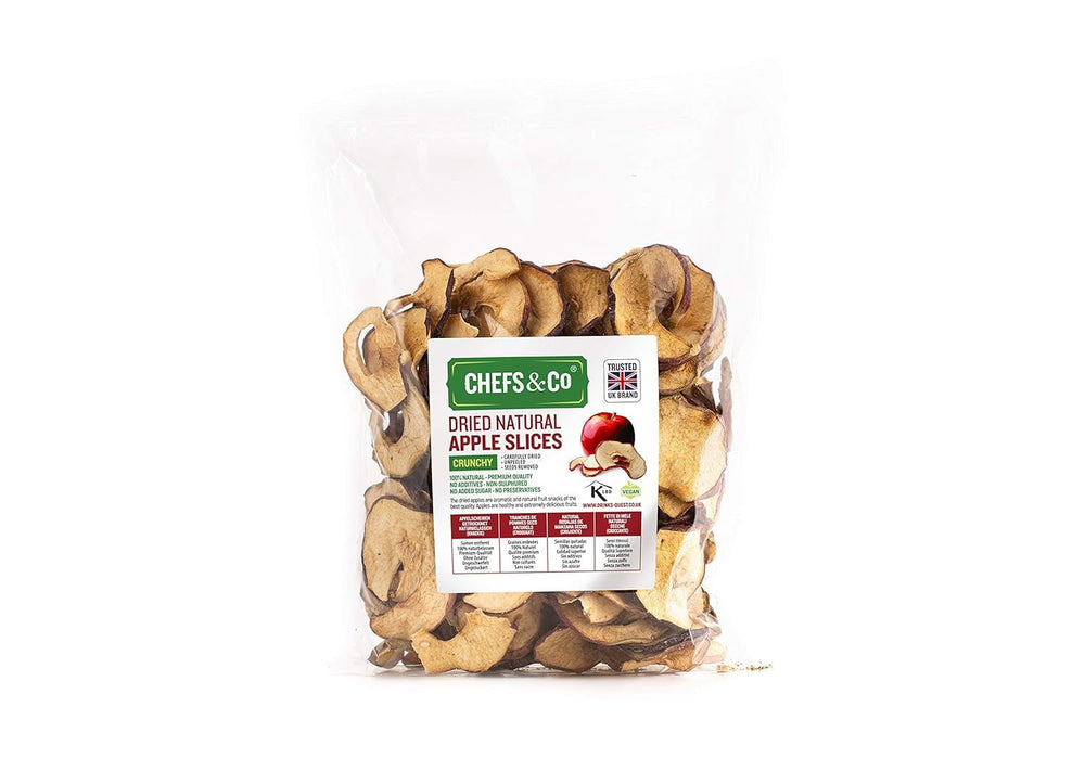 Felii de mere uscate 250g | 100% fructe naturale întregi | fără coajă | fără semințe | fără aditivi | nesulfurate | fără zahăr adăugat Produse deshidratate Naty Shop Titlu implicit
