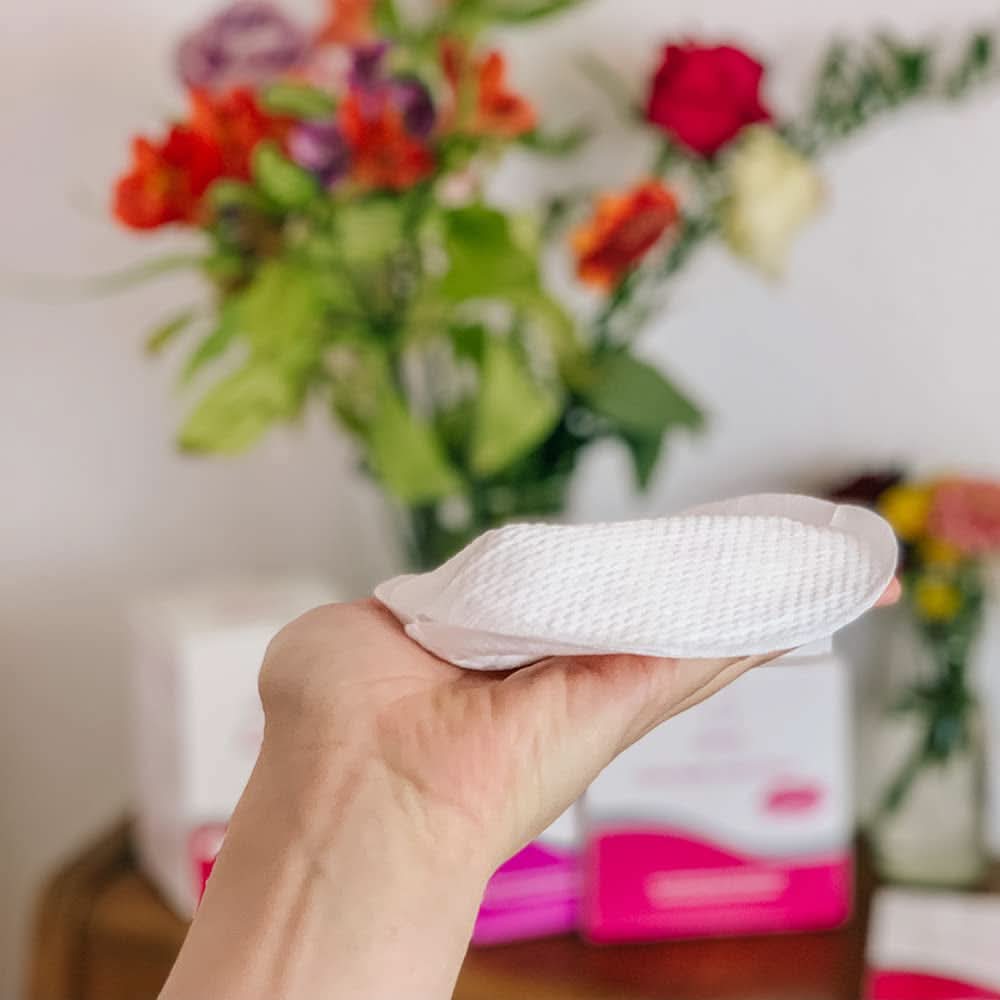 ELANEE 219-V1 Coppette assorbilatte ultrasottili, bianche Accessori Alimentazione e Allattamento Bebe Naty Shop