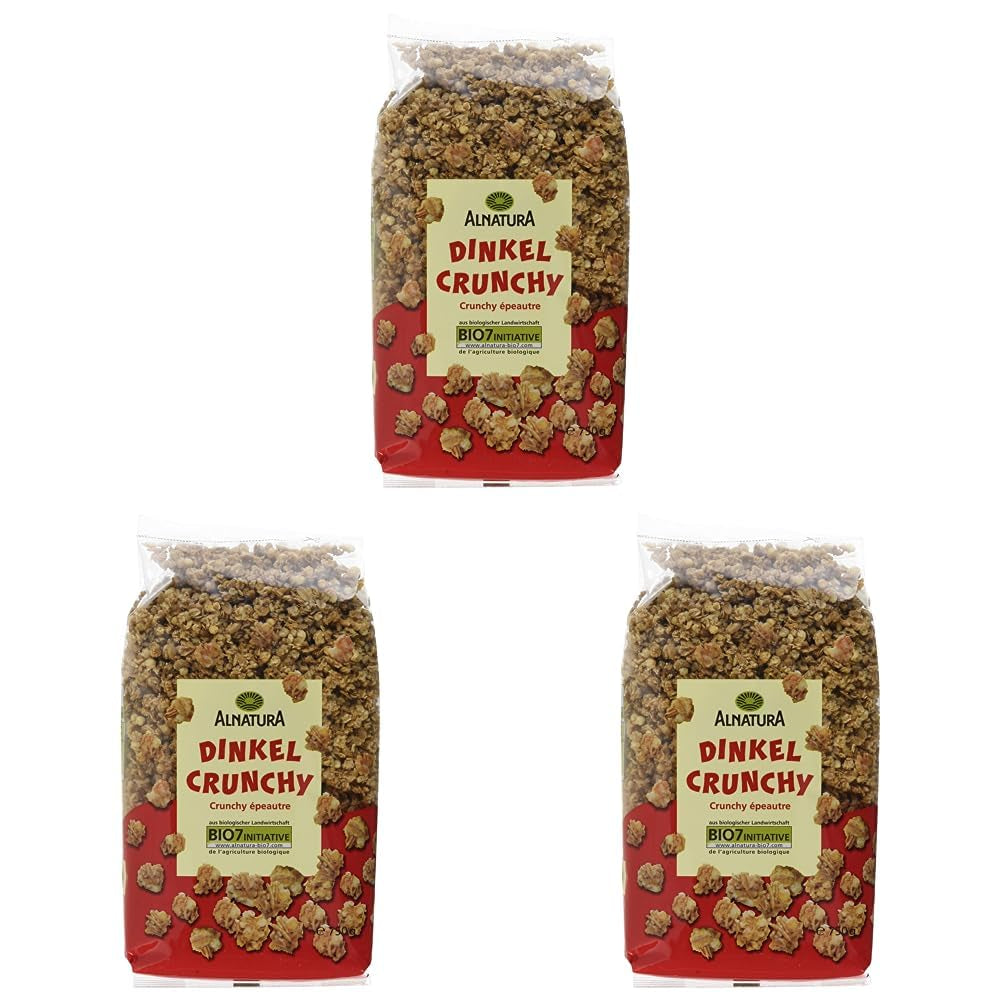 Confezione da 3 orzo croccante biologico (3 x 750 g)