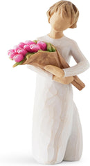 Figurină cu speranță luminoasă Statuete si sculpturi Naty Shop Roz