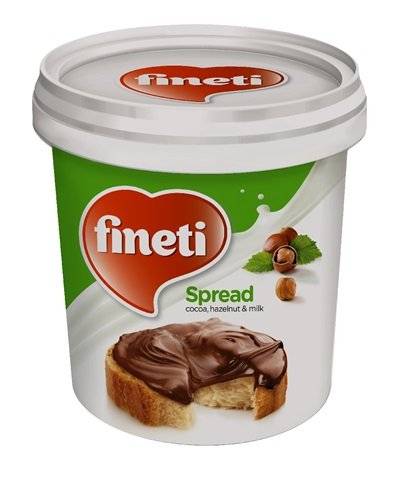 Fineti, Crema al cacao, nocciole e latte 200g Glasse e Decori Naty Shop 1 Chilogrammo
