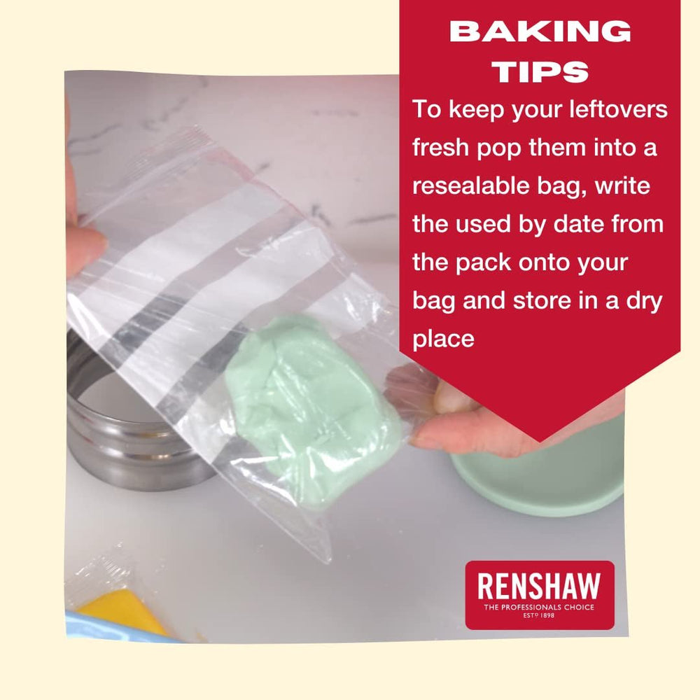 Flower & Modelling Paste White 250g - Pastă de modelare, perfectă pentru flori, flori, figuri și multe altele, pastă de zahăr comestibilă - 250 g Pasta de zahar Naty Shop