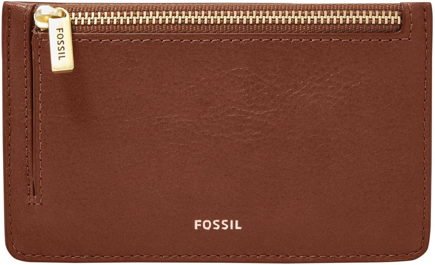 Fossil Ladies Logan Card Case Portofel Femei Naty Shop Maro 13.7922 Cm X 0.381 Cm X 8.509 Cm