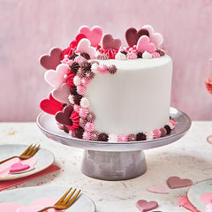 FunCakes Roll Fondant Hot Pink: Ușor de folosit, neted, flexibil, moale și pliabil, perfect pentru decorarea prăjiturilor. Fără gluten. 1 kg Pasta de zahar Naty Shop