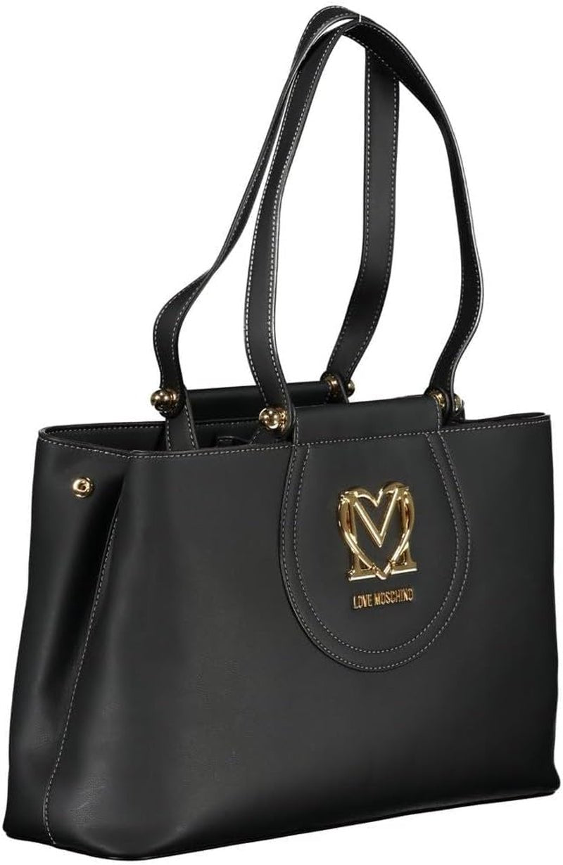 Geantă de damă Love Moschino, neagră Genti Femei Naty Shop