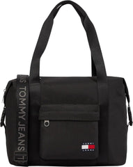 Geantă geantă de voiaj pentru bărbați Tommy Jeans Daily Weekender, negru (Black), mărime unică Bagaje și echipament de călătorie Naty Shop Titlu implicit