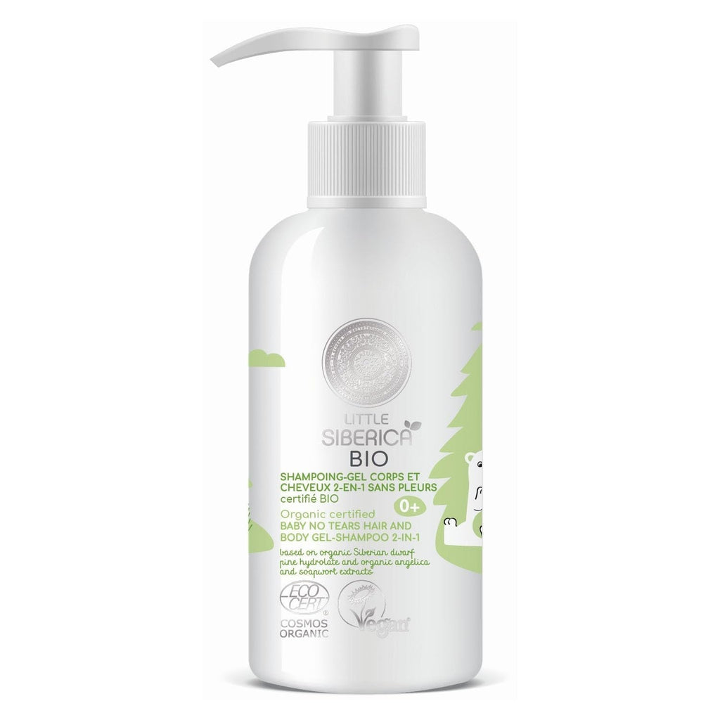 Gel de duș - Șamponare fără mirosuri Corps et Cheveux certifié BIO 250 ml Copii - Baie si Skincare Naty Shop Titlu implicit