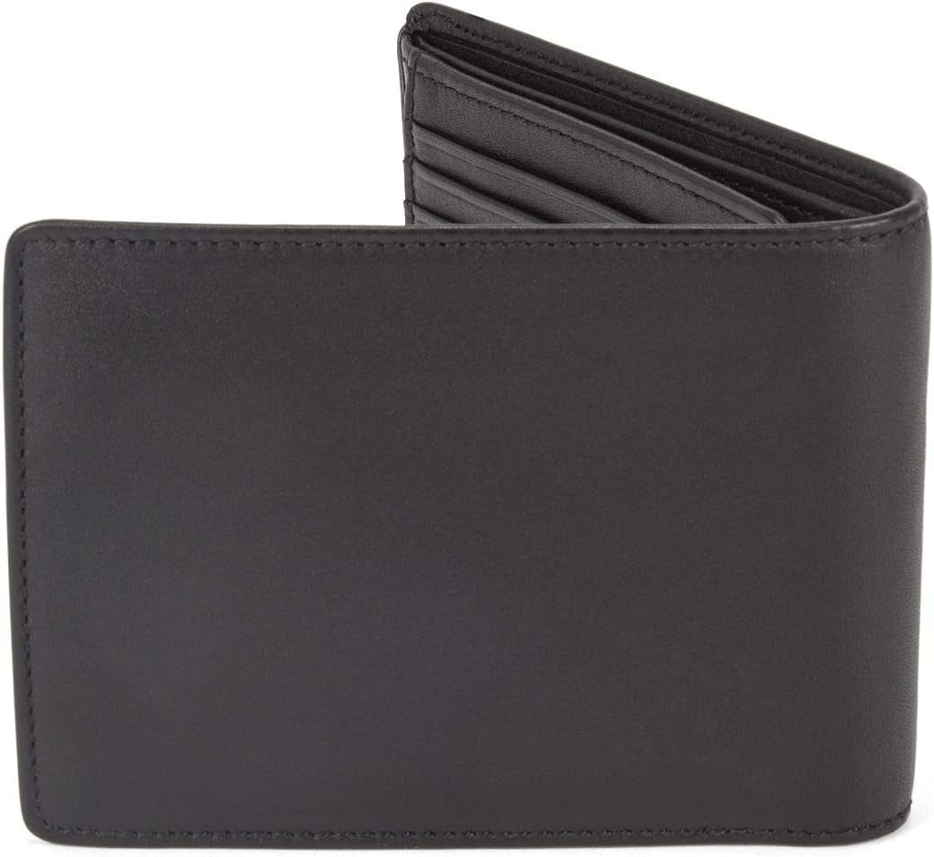Hugo Boss bărbați Arezzo articole sportive, negru, 12 cm UE Portofel Barbati Naty Shop