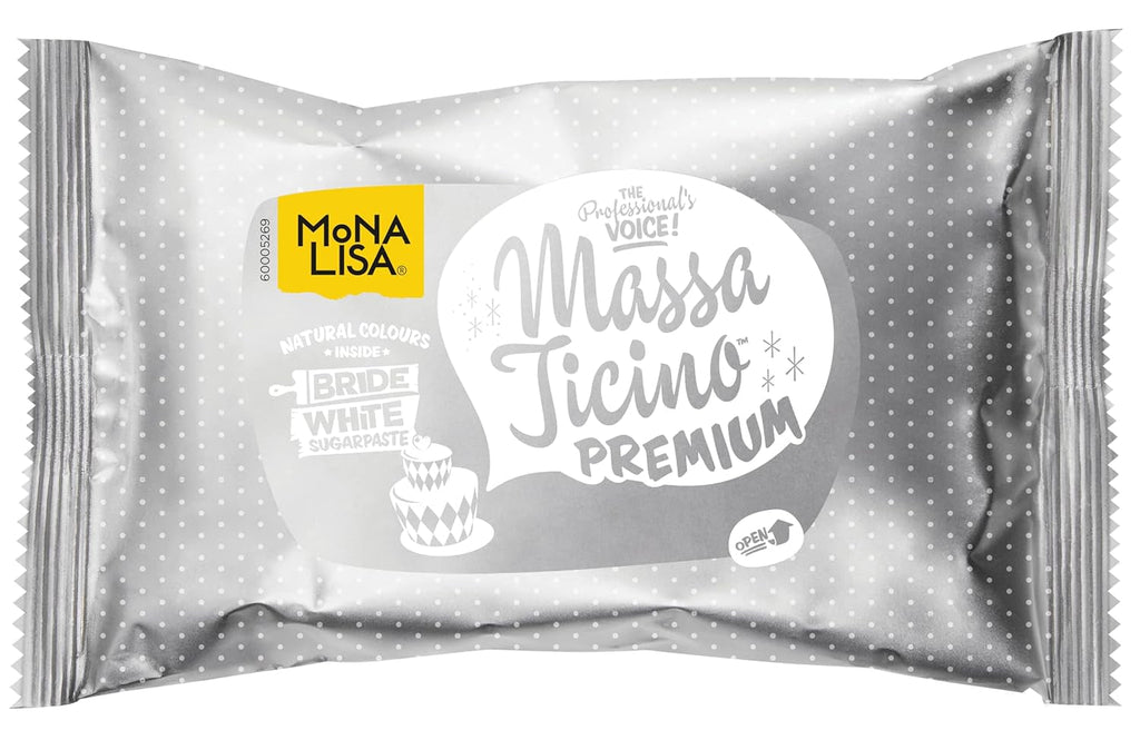 MASSA TICINOâ"¢ Pastă de zahăr Bride White 1kg Pasta de zahar Naty Shop Default Title