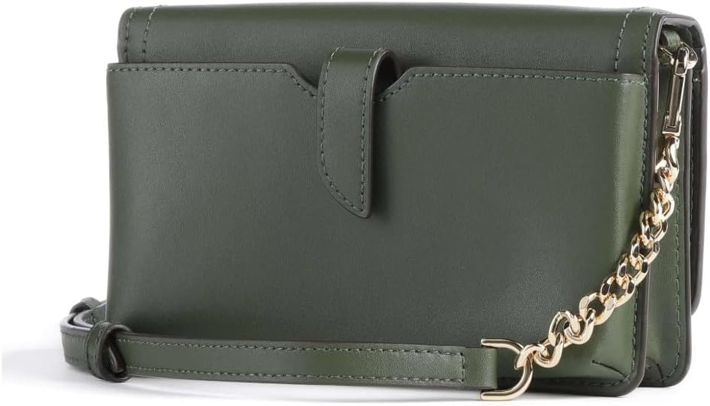 MICHAEL KORS Femeile SM PHN CHN XBODY Bag, Amazon Green Genti Femei Naty Shop
