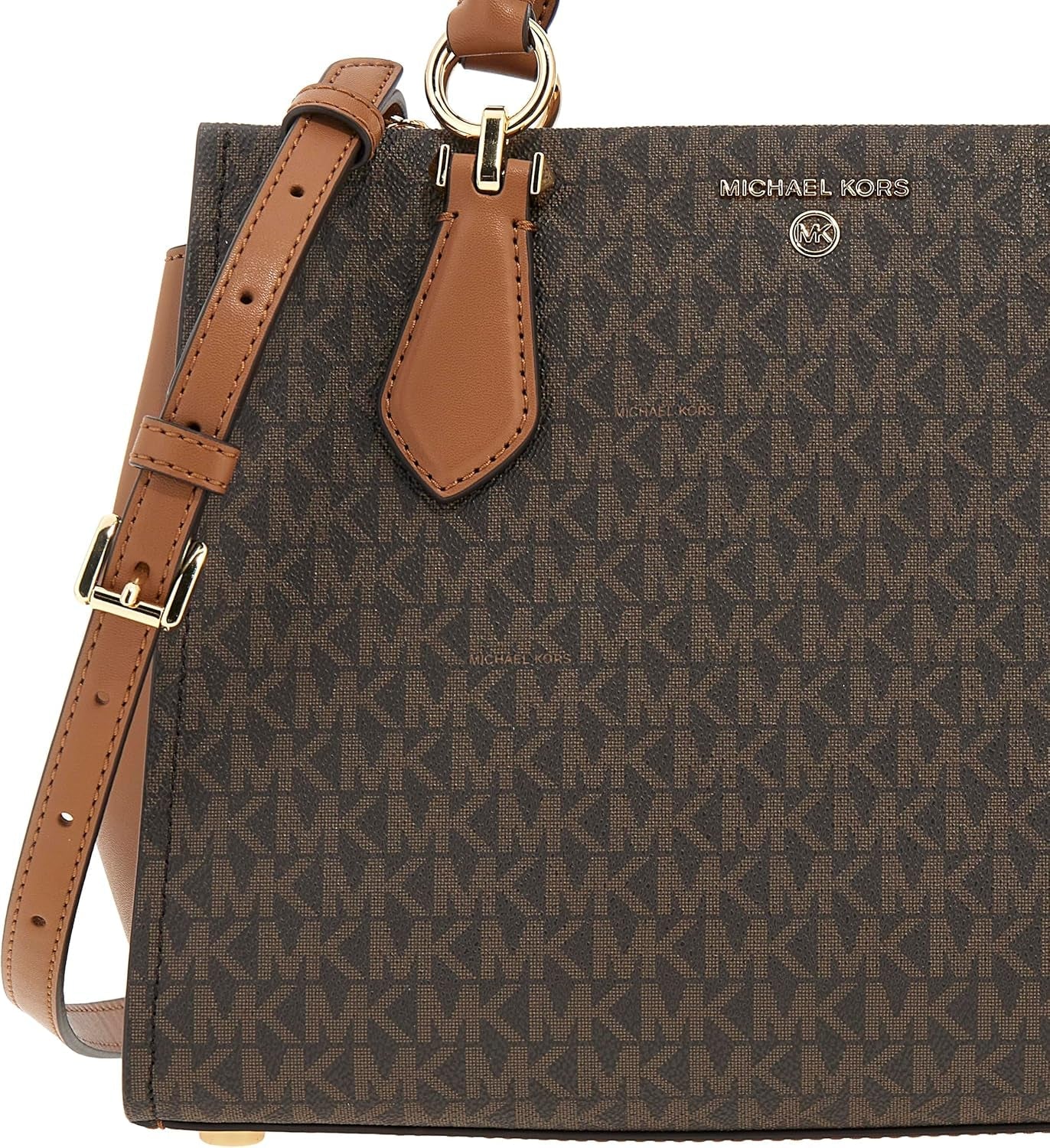 Michael Kors Ladies Md Satchel Bag Genti Femei Naty Shop