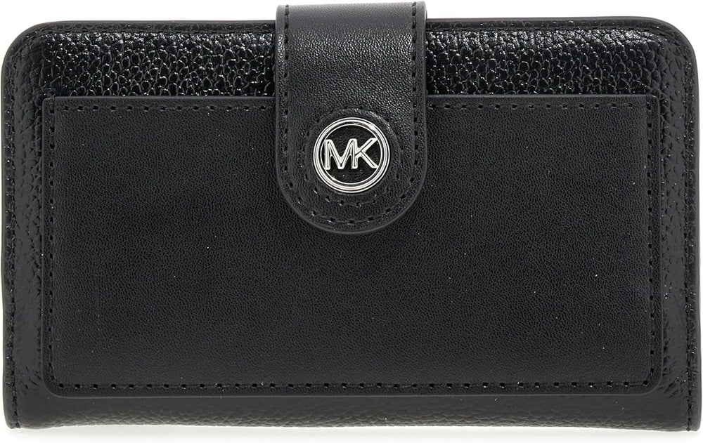 Michael Kors Women's Md Tab Pckt Bifold Hand Bag Portofel Femei Naty Shop Negru