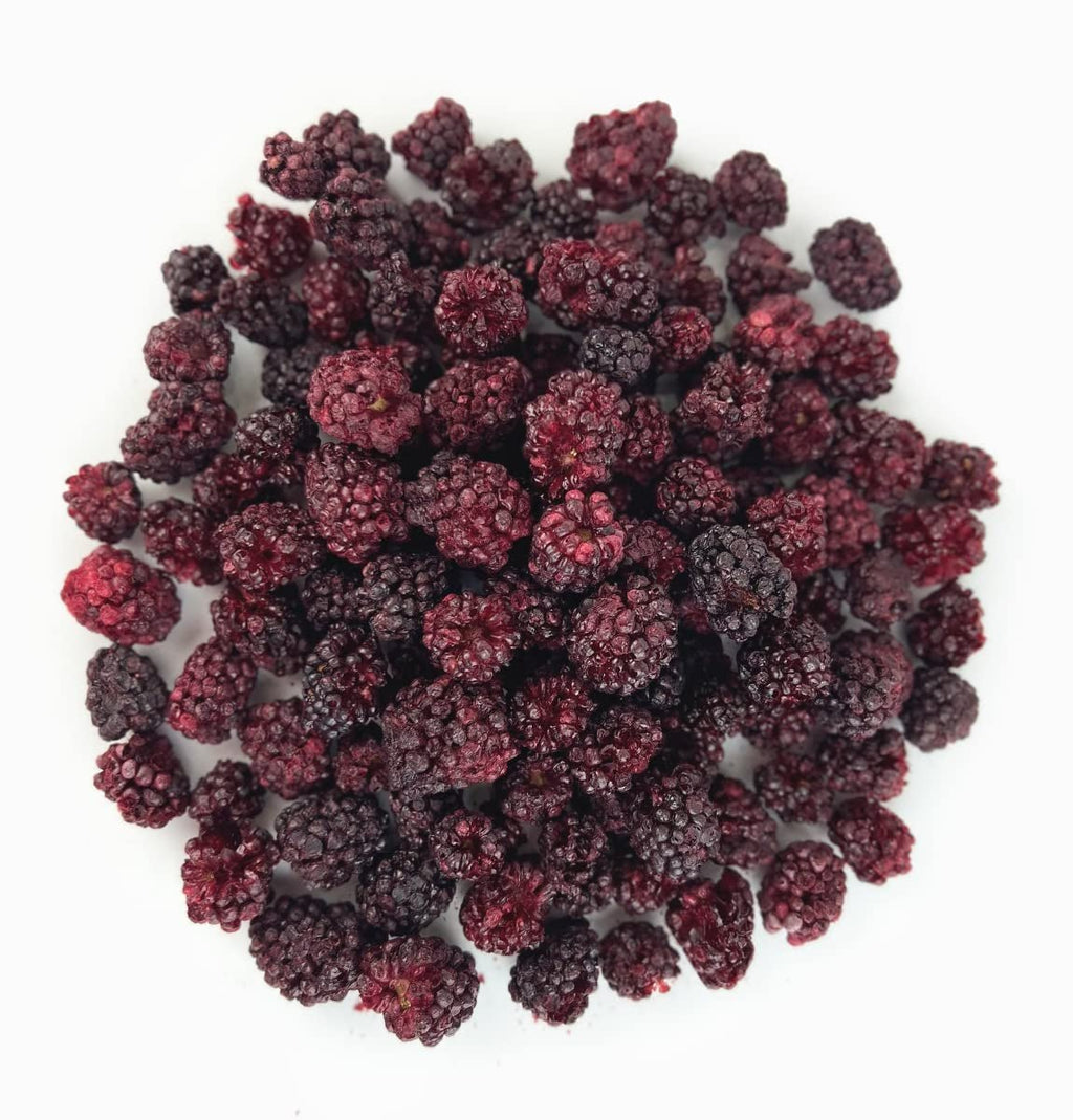 Mure liofilizate BRIX | Mure naturale, uscate 105 g | Premiul Great Taste pentru fructe de pădure uscate | Fără OMG, fără gluten, vegan, vitamine reținute Produse deshidratate Naty Shop