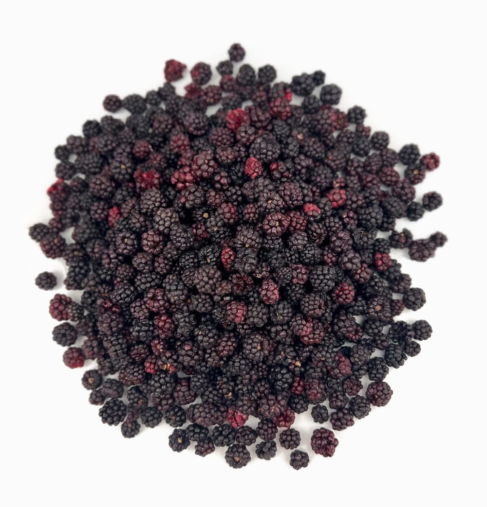 Mure sălbatice BRIX | Mure sălbatice naturale, uscate 95 g | Premiul Great Taste pentru fructe de pădure uscate | Fără OMG, fără gluten, vegan, vitamine reținute Produse deshidratate Naty Shop