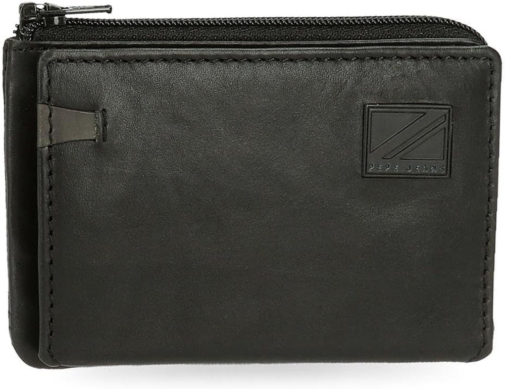 Pepe Jeans Marshal titular de card, titular de card Portofel Barbati Naty Shop Negru
