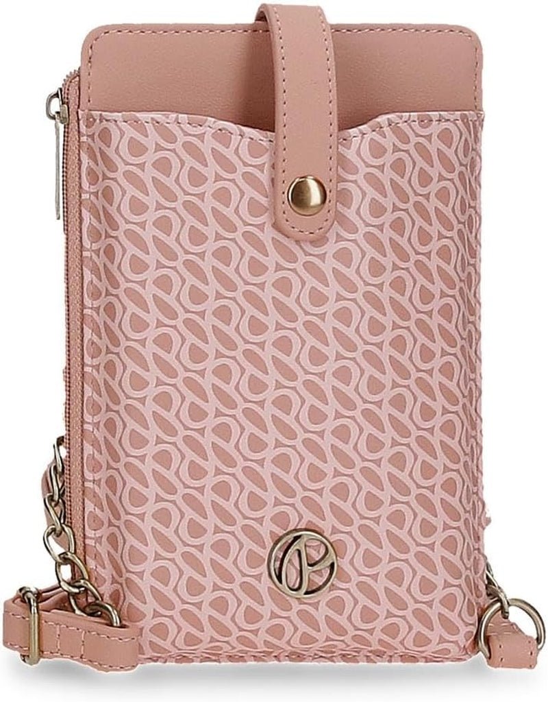 Pepe Jeans Megan Geantă de toaletă negru 17x9x2 cm Faux piele, negru, Talla única, Geantă de toaletă Portofel Femei Naty Shop Roz Curea de umăr