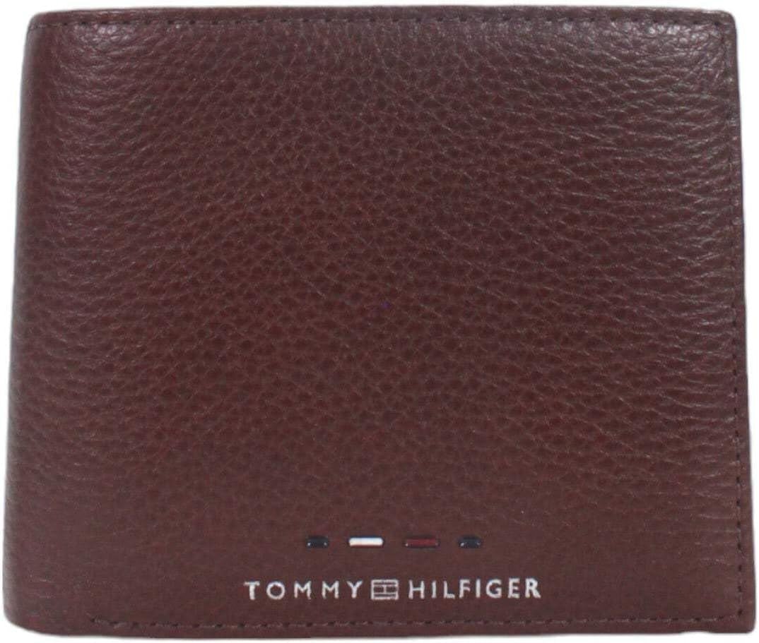 Portofel din piele premium pentru bărbați Tommy Hilfiger Portofel Barbati Naty Shop Maro (coniac) Os
