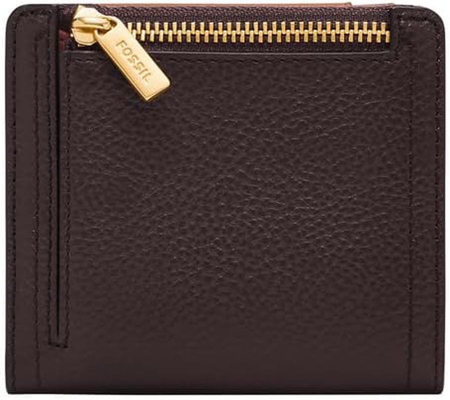 Portofel Fossil Logan Bi-Fold pentru femei, maro Portofel Femei Naty Shop