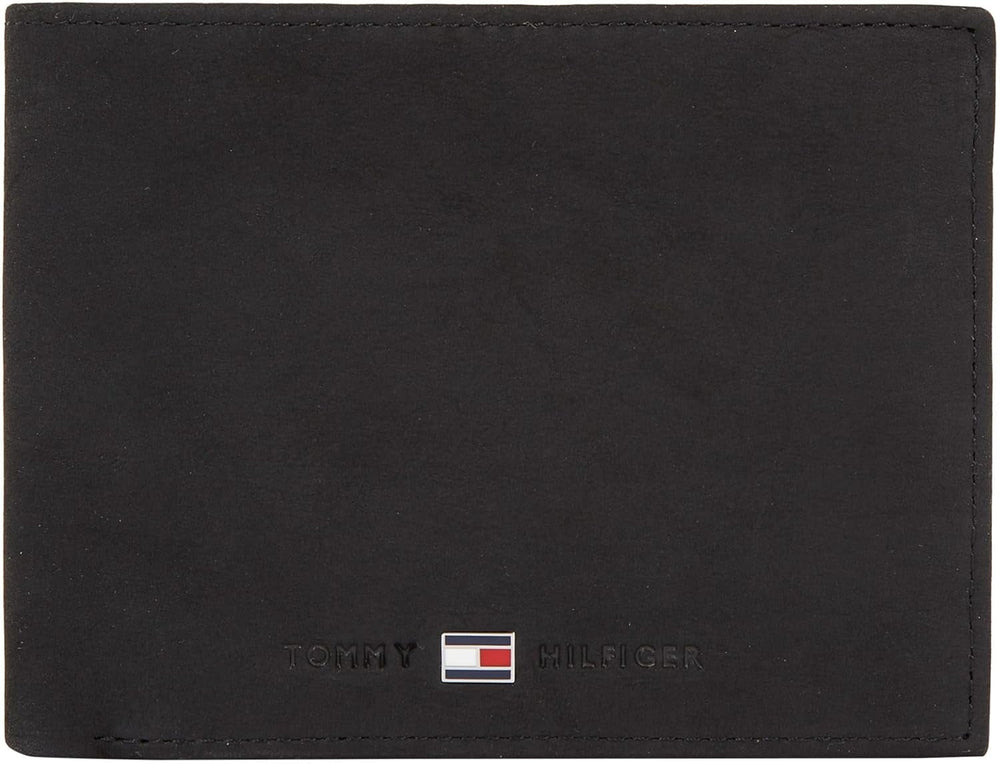 Portofel pentru bărbați Tommy Hilfiger Johnson cu buzunar pentru monede Portofel Barbati Naty Shop Negru