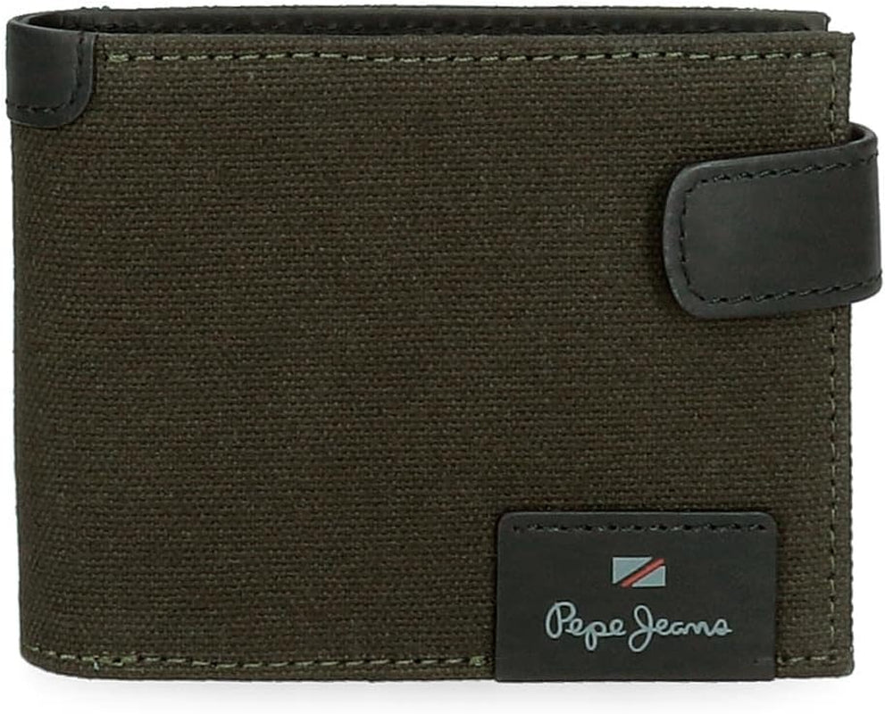 Portofele Pepe Jeans Hilltop, poșete, portofele, piele casual. De la Joumma Bags Portofel Barbati Naty Shop Verde Portofoliu orizontal