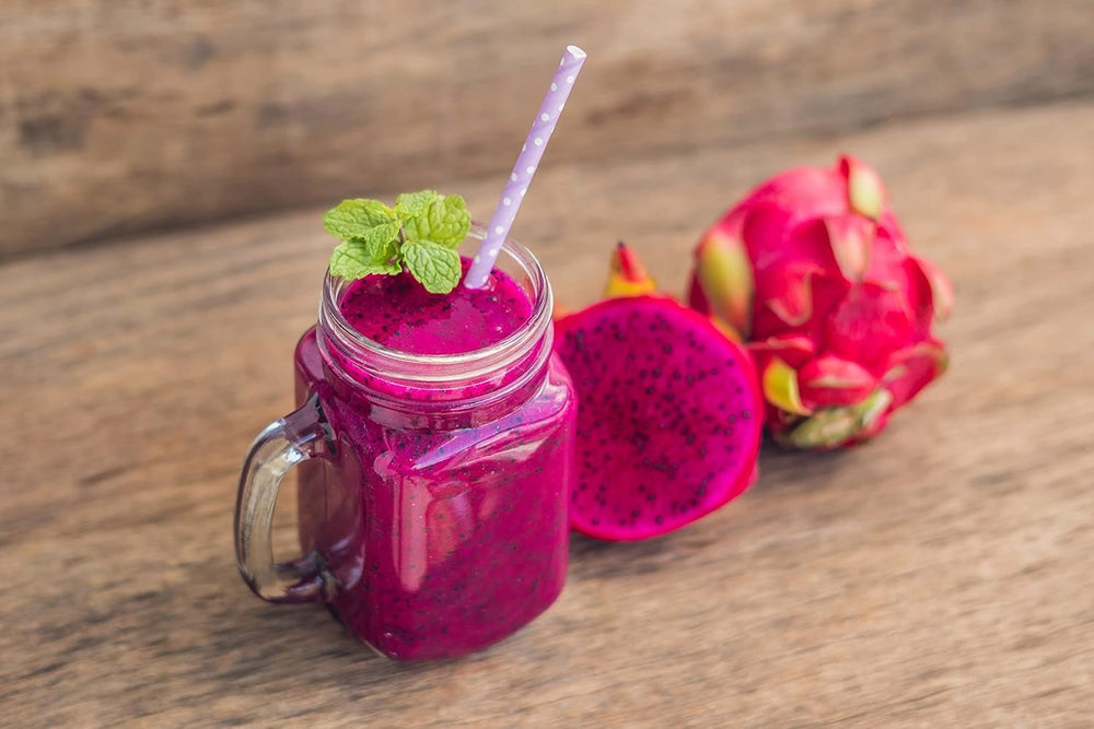 Pulbere de fructe dragon liofilizate | 250g | 100% natural și vegan | fără OMG | fără zahăr și fără aditivi ~*~ Produse deshidratate Naty Shop