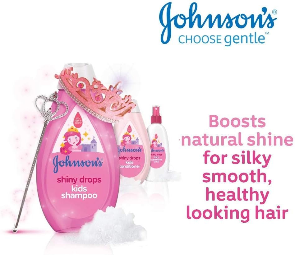 Șampon pentru copii Johnson's Shiny Drops, 500 ml Copii - Baie si Skincare Naty Shop