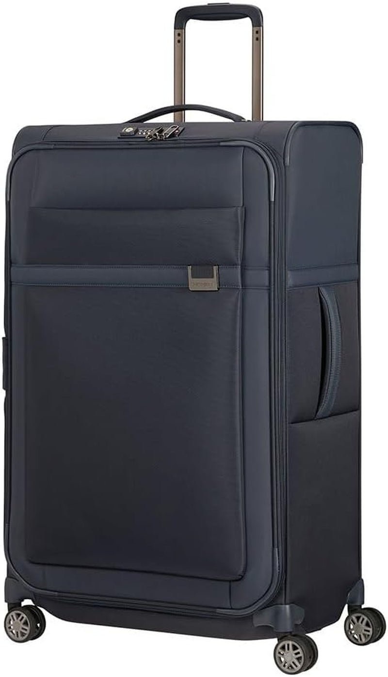 Samsonite Airea - Spinner L Expandable, Valiză, 78 cm, 111.5/120 L, Negru (Negru) - Naty Shop