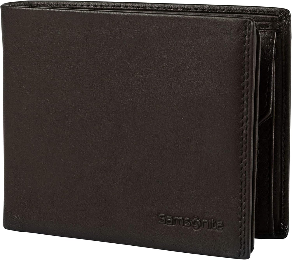 Samsonite Attack 2 SLG - Portofel, 12,2 cm, maro (Ebony Brown) Portofel Barbati Naty Shop Brown (Ebony Brown) Portofel orizontal: 12,8 X 2 X 10 cm