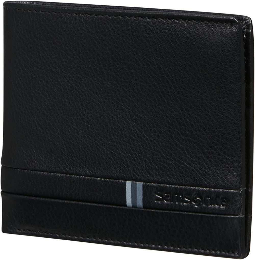 Samsonite Flagged SLG - Portofel, 10,5 cm, negru (negru) Portofel Barbati Naty Shop Titlu implicit