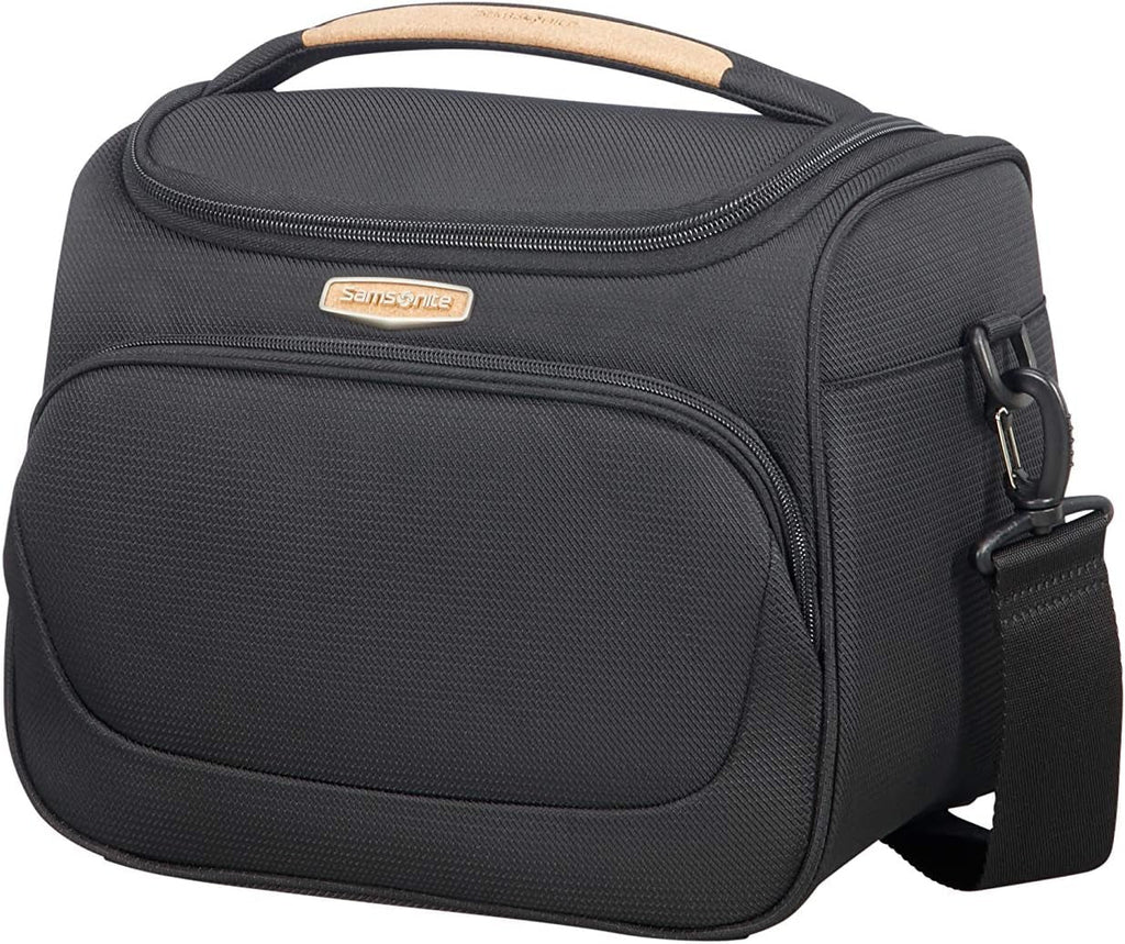 Samsonite Spark SNG ECO - Geantă cosmetică, 30 cm, 7 l, negru (Eco Black) Bagaje și echipament de călătorie Naty Shop Eco-negru Caz de frumusețe