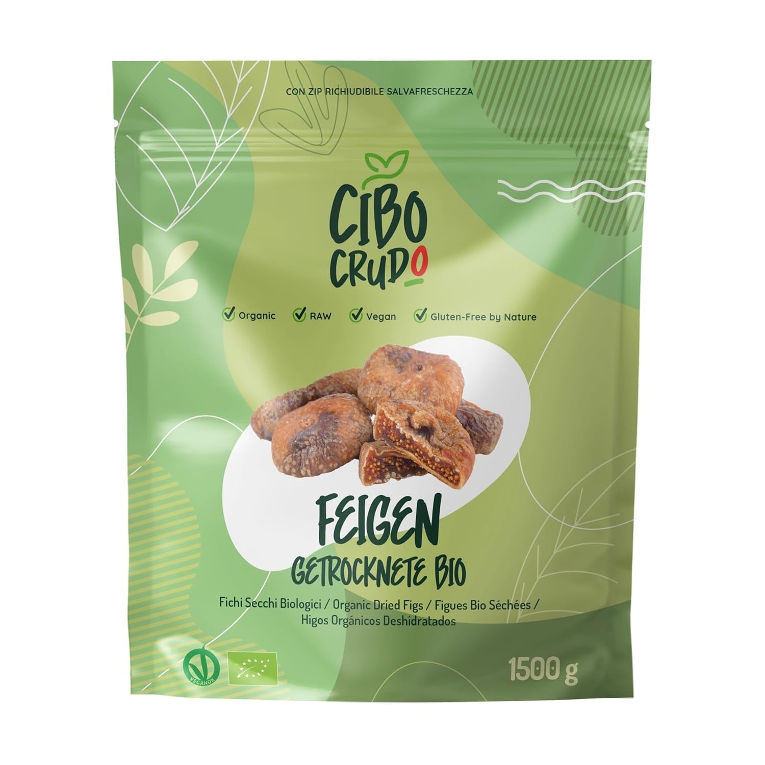 Smochine uscate bio neîndulcite - 250g. Smochine uscate din Turcia Neîndulcite. Produs natural de înaltă calitate. Smochine uscate ecologice. Produse deshidratate Naty Shop 1,5 kg (1 pachet)