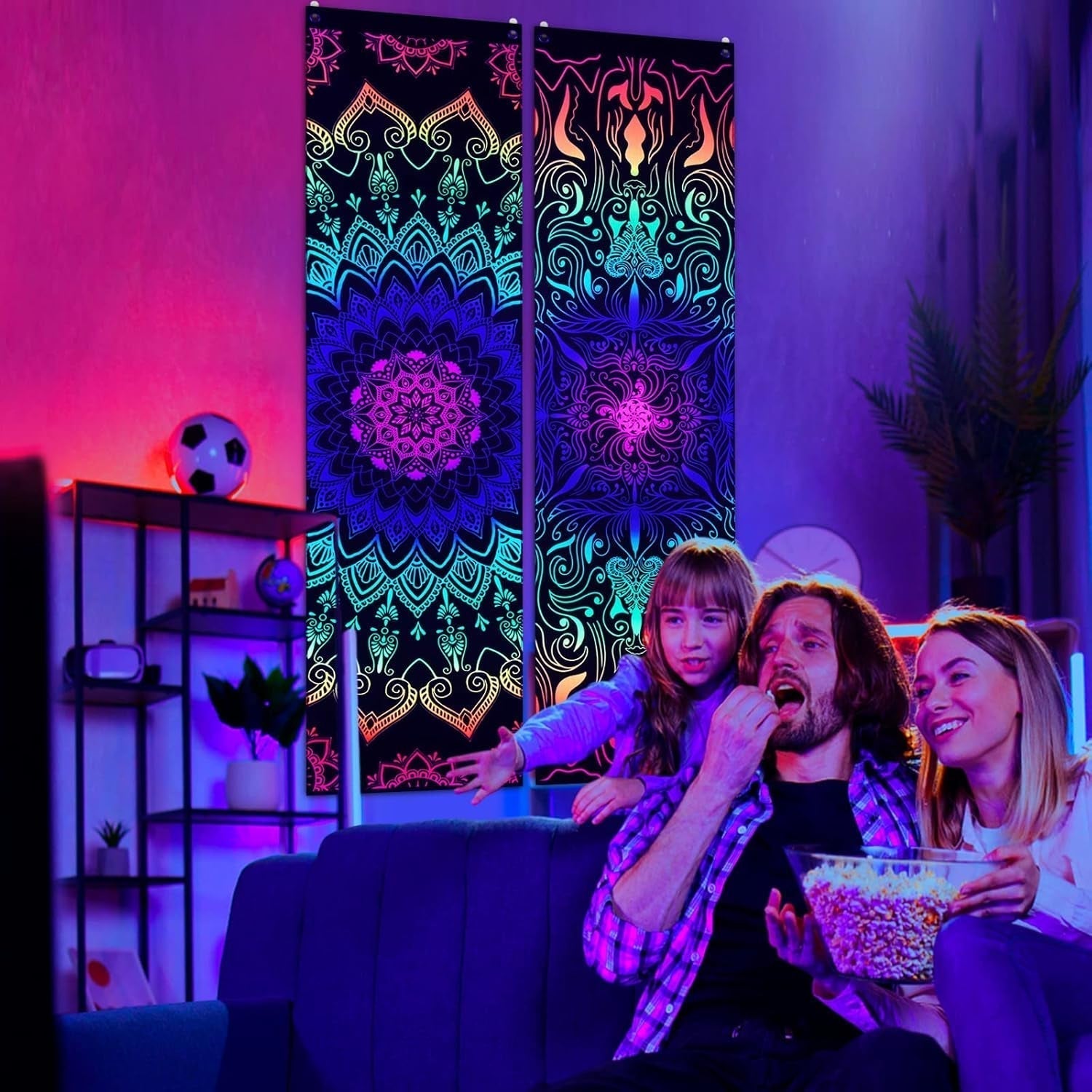 Tapiserie alishomtll pack mandala reactiv boemian vertical Casa - Accesorii si Decoratiuni Naty Shop