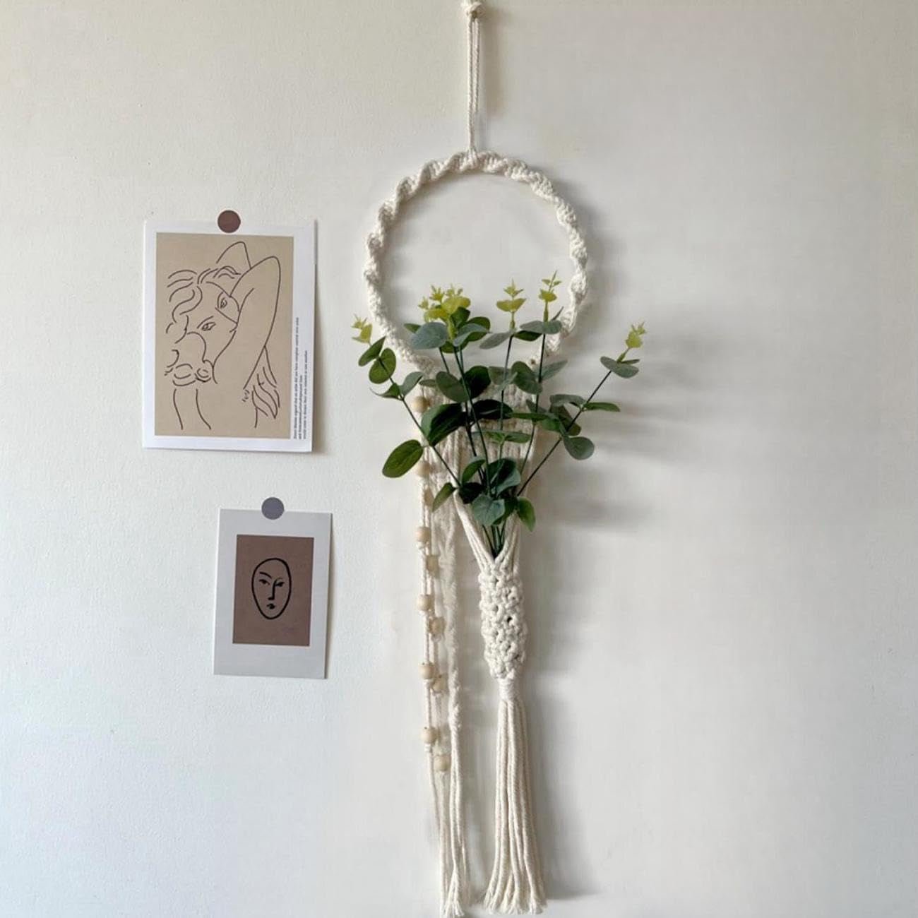 Tapiserie avoik woven wall hanging decoration chic Casa - Accesorii si Decoratiuni Naty Shop