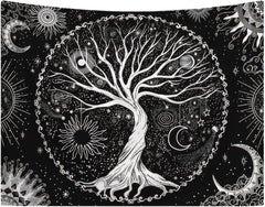 Tapiserie copac viata sun moon Casa - Accesorii si Decoratiuni Naty Shop Default Title
