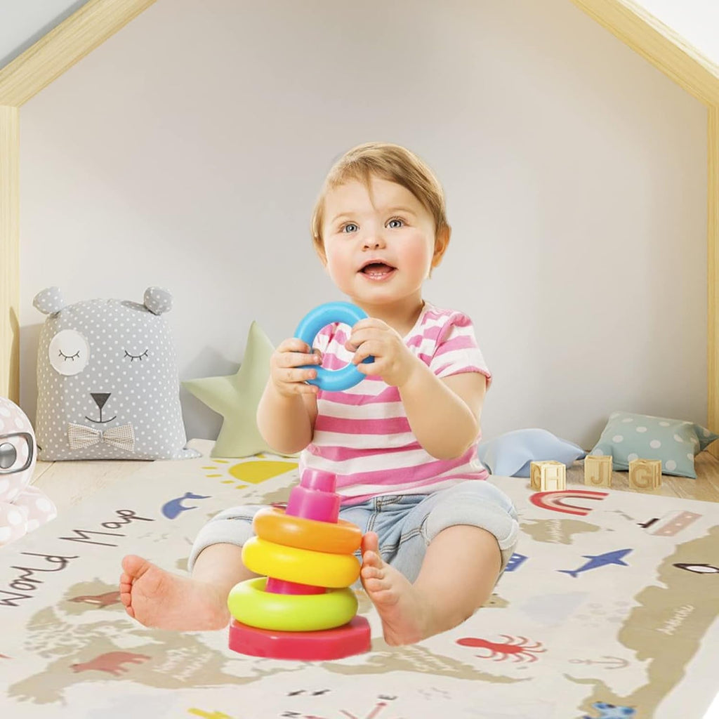 Tapiserie haokaini harta lumii patura copil fotografie Casa - Accesorii si Decoratiuni Naty Shop