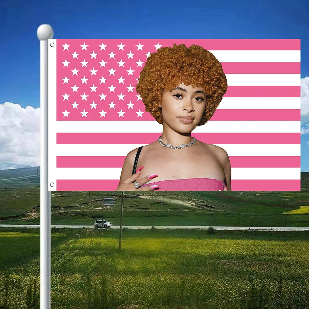 Tapiserie ice rapper spice flag interior exterior pink Casa - Accesorii si Decoratiuni Naty Shop