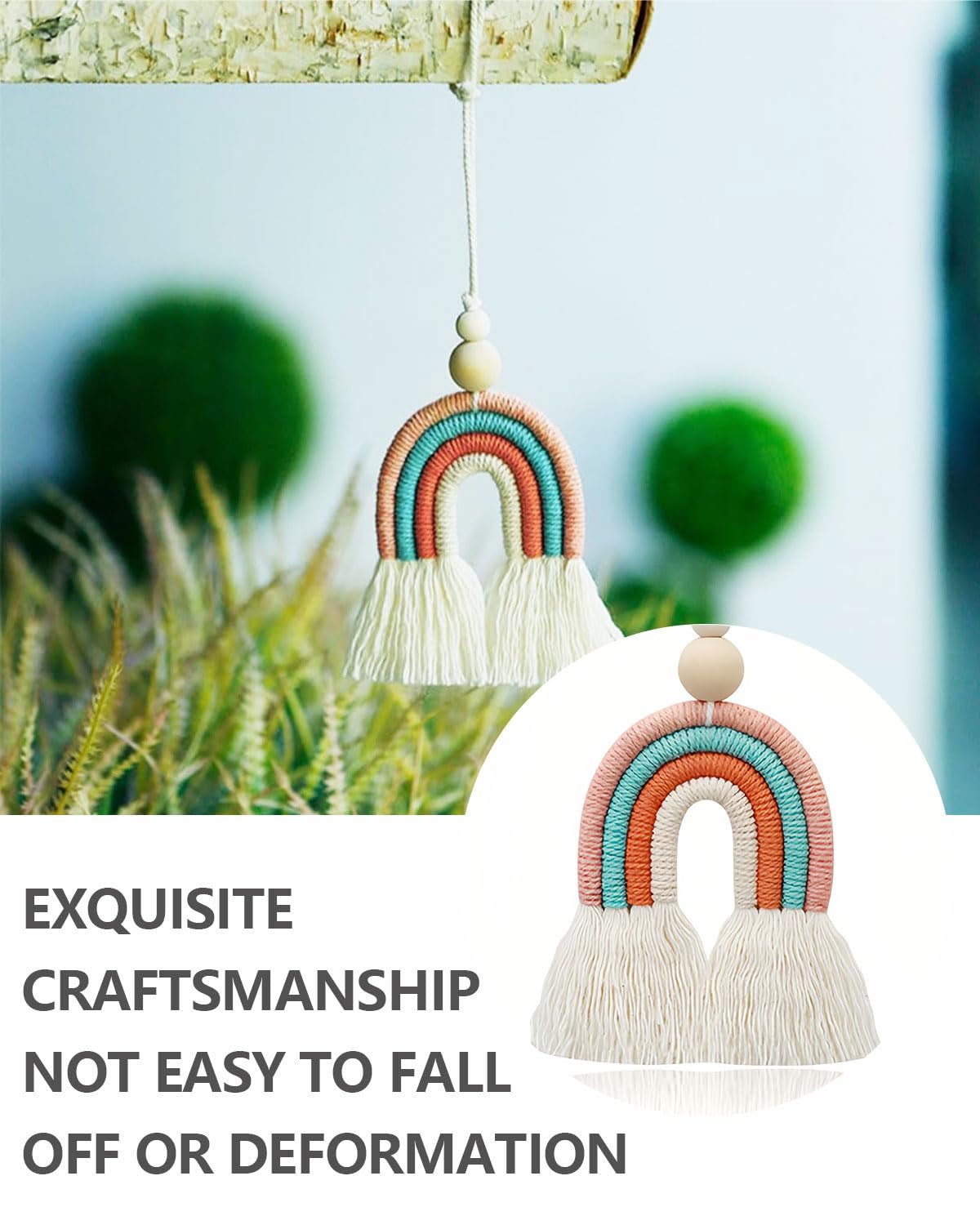 Tapiserie kgduyc bucata tesuta manual curcubeui14camera copiilor curcubeu Casa - Accesorii si Decoratiuni Naty Shop