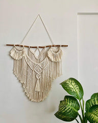 Tapiserie mare natural driftwood bohemian peste headboard Casa - Accesorii si Decoratiuni Naty Shop