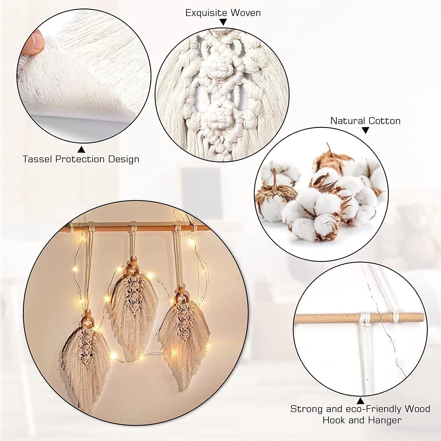 Tapiserie tesut manual tapiterie decorare peretilor camera copiilor Casa - Accesorii si Decoratiuni Naty Shop