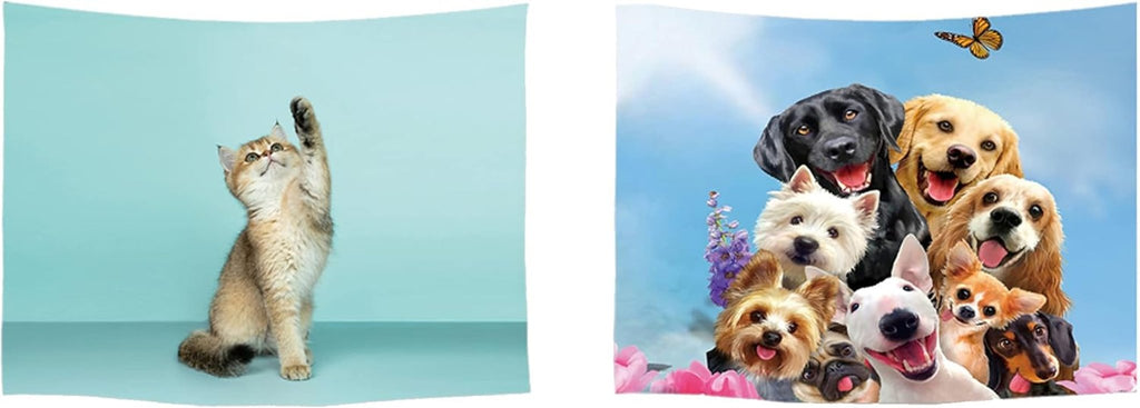 Tapiserie ulticool casa plaja mare insula palmier Casa - Accesorii si Decoratiuni Naty Shop Câine Pisică