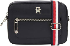 Tommy Hilfiger Crossbody Bag Bag Iconic Camera Bag Small Genti Femei Naty Shop Albastru spațial